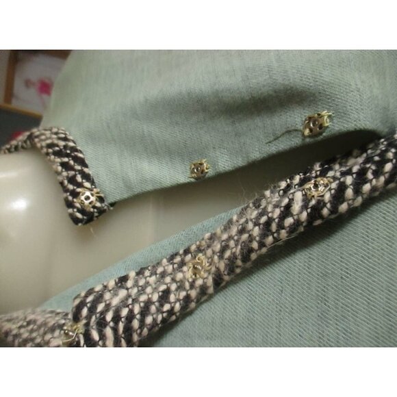 Vintage Womens MCM Dress 40s 50s 6/8 Pleated Baby Blue Rayon Pencil Sock Hop - Picture 5 of 12